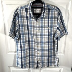 Fat face plaid button down shirt